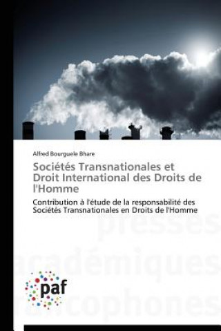 Kniha Societes transnationales et droit international des droits de l'homme Alfred Bourguele Bhare