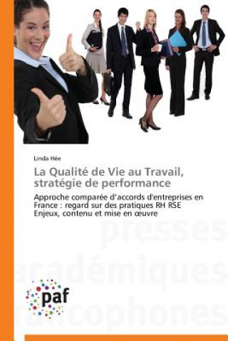 Carte Qualite de Vie Au Travail, Strategie de Performance Linda Hée