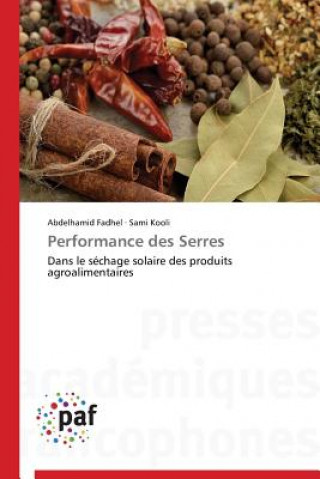 Carte Performance Des Serres Abdelhamid Fadhel