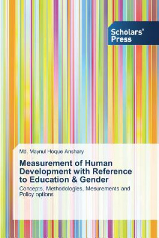 Carte Measurement of Human Development with Reference to Education & Gender Md. Maynul Hoque Anshary