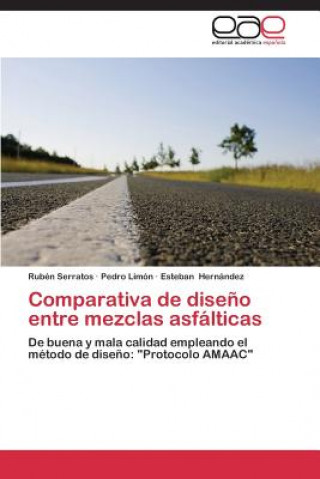 Kniha Comparativa de diseno entre mezclas asfalticas Serratos Ruben