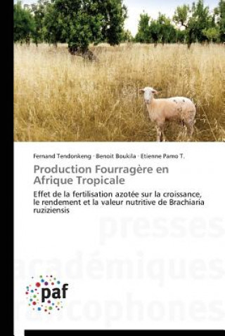 Könyv Production Fourragere En Afrique Tropicale Fernand Tendonkeng