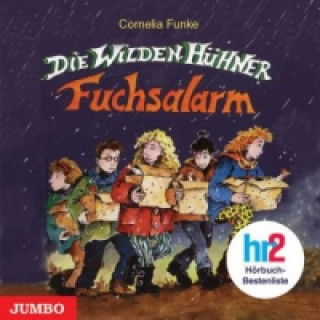 Hanganyagok Die Wilden Hühner, Fuchsalarm, 3 Audio-CDs Cornelia Funke