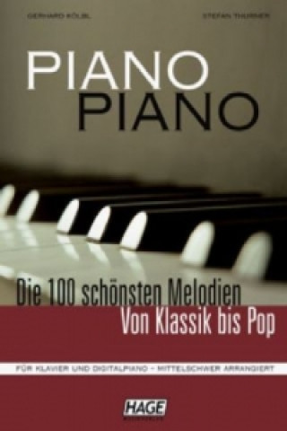 Kniha Piano Piano Mittelschwer + 3 CDs. Bd.1 
