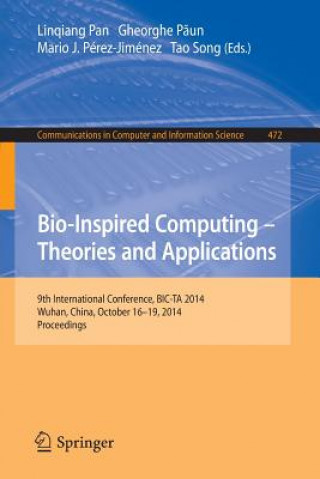 Kniha Bio-inspired Computing: Theories and Applications Linqiang Pan