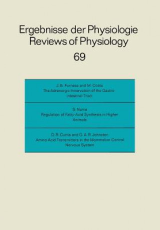 Könyv Ergebnisse Der Physiologie Biologischen Chemie Und Experimentellen Pharmakologie / Reviews of Physiology Biochemistry and Experimental Pharmacology R. H. Adrian