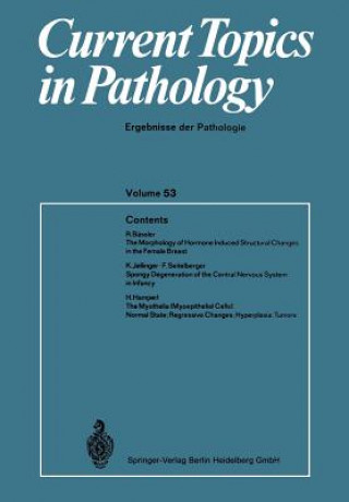 Kniha Current Topics in Pathology H.-W. Altmann
