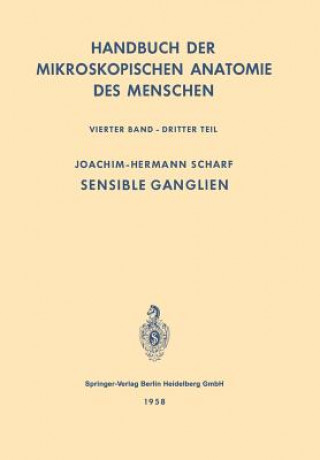 Kniha Nervensystem: Sensible Ganglien Joachim-Hermann Scharf