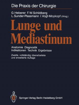 Kniha Lunge Und Mediastinum G. Heberer