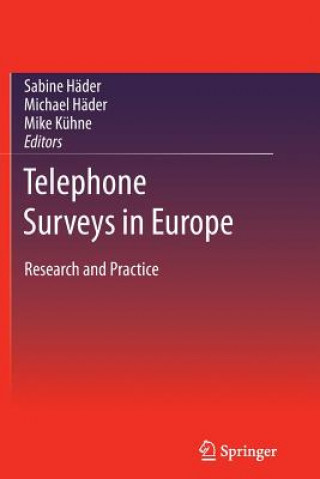 Livre Telephone Surveys in Europe Michael Häder