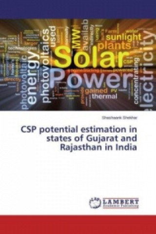 Könyv CSP potential estimation in states of Gujarat and Rajasthan in India Shashaank Shekhar