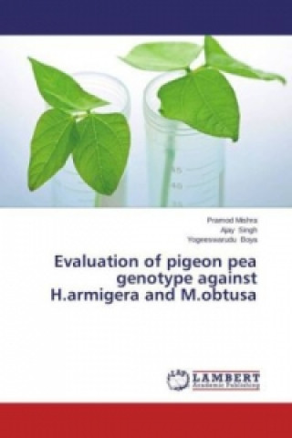 Könyv Evaluation of pigeon pea genotype against H.armigera and M.obtusa Pramod Mishra
