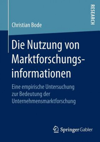 Carte Nutzung Von Marktforschungsinformationen Christian Bode
