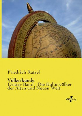 Carte Voelkerkunde Friedrich Ratzel