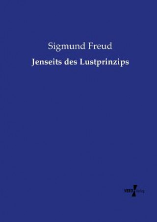 Książka Jenseits des Lustprinzips Sigmund Freud