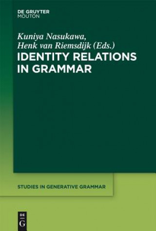 Kniha Identity Relations in Grammar Kuniya Nasukawa