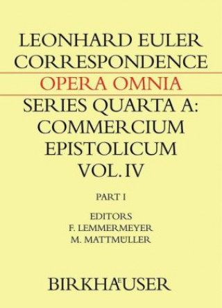 Knjiga Correspondence of Leonhard Euler with Christian Goldbach Leonhard Euler