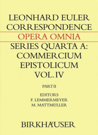 Knjiga Correspondence of Leonhard Euler with Christian Goldbach Leonhard Euler