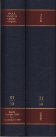 Könyv Oktober 1889 bis November 1890, 2 Teile Karl Marx