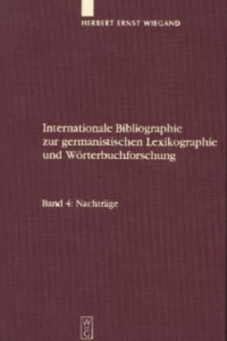 Book Nachträge Herbert E. Wiegand