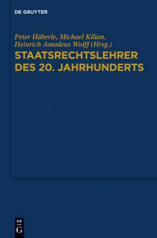 Kniha Staatsrechtslehrer des 20. Jahrhunderts 