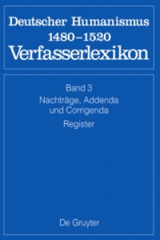 Buch Nachträge, Addenda, Corrigenda, Register Franz J. Worstbrock