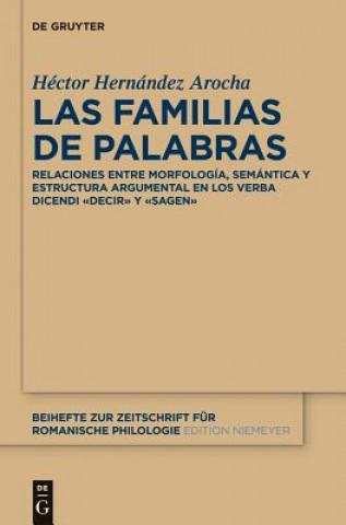 Könyv Las Familias de Palabras Héctor Hernández Arocha