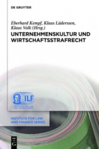 Kniha Unternehmenskultur und Wirtschaftsstrafrecht Eberhard Kempf
