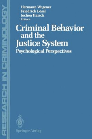 Libro Criminal Behavior and the Justice System Hermann Wegener