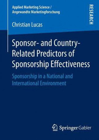 Книга Sponsor- and Country-Related Predictors of Sponsorship Effectiveness Christian Lucas