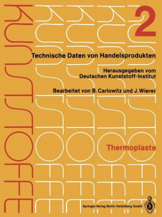 Βιβλίο Thermoplaste Bodo Carlowitz