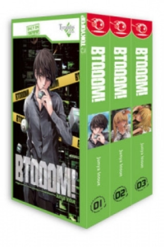 Kniha BTOOOM!, 3 Bde.. Box.1 Junya Inoue
