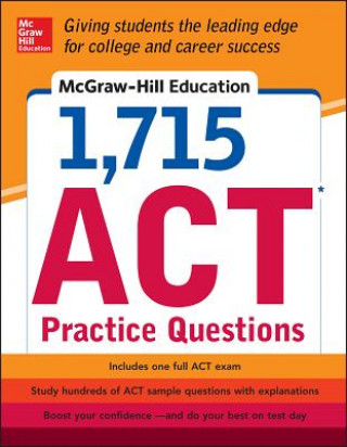 Kniha McGraw-Hill Education 1,715 ACT Practice Questions Drew Johnson