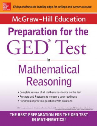 Knjiga McGraw-Hill Education Strategies for the GED Test in Mathematical Reasoning McGraw Hill Education