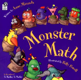Kniha Monster Math Anne Miranda
