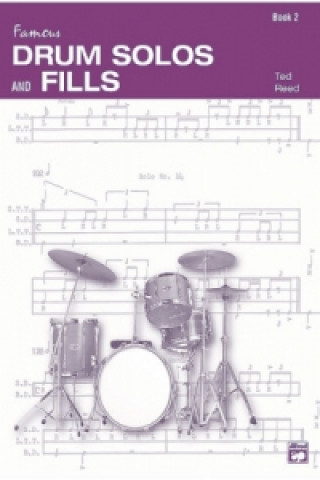Kniha Drum Solos and Fill-Ins for the Progressive Drummer, Bk 2 Ted Reed