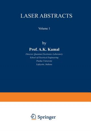 Kniha Laser Abstracts Ahmad K. Kamal