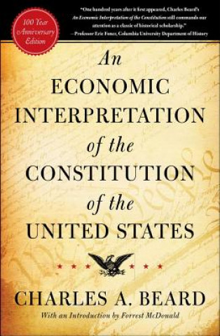 Libro Economic Interpretation of the Constitution of The United States Charles A. Beard