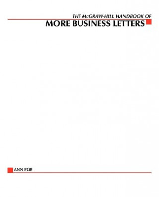 Könyv McGraw-Hill Handbook of More Business Letters Ann Poe