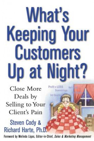 Könyv What's Keeping Your Customers Up at Night?: Close More Deals by Selling to Your Client's Pain Richard Harte