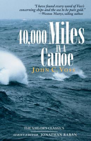Carte 40,000 Miles in a Canoe J.C. Voss