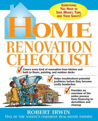 Book Home Renovation Checklist Irwin