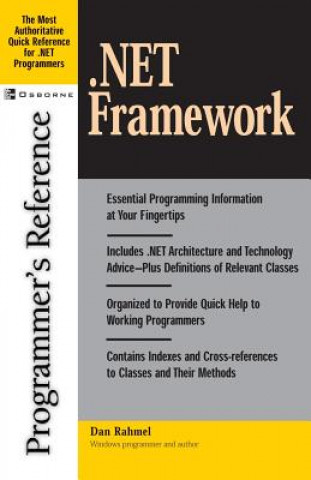 Könyv .NET Framework Programmer's Reference Dan Rahmel