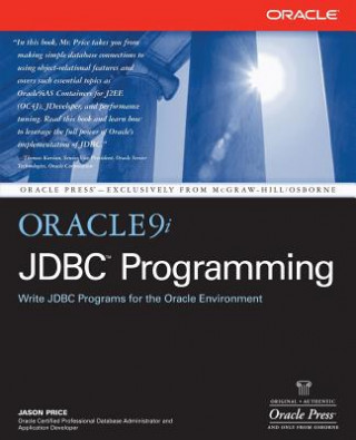 Kniha Oracle9i JDBC Programming Jason Price