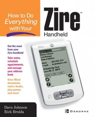 Kniha How to do Everything with Your Zire Handheld Dave Johnson