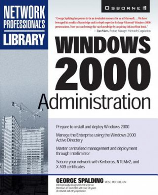 Knjiga Windows 2000 Administration George Spalding
