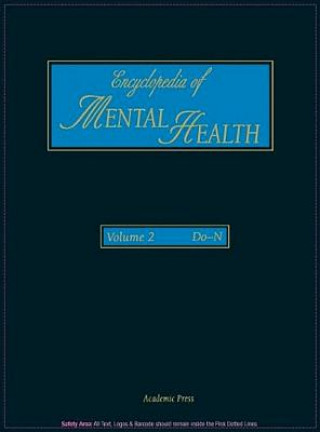 Kniha Encyclopedia of Mental Health, Volume 2 Gerard Meurant