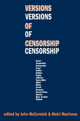 Книга Versions of Censorship Mairi Macinnes