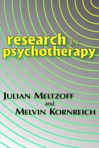 Könyv Research in Psychotherapy Melvin Kornreich