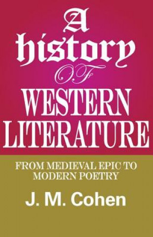 Kniha History of Western Literature John M. Cohen